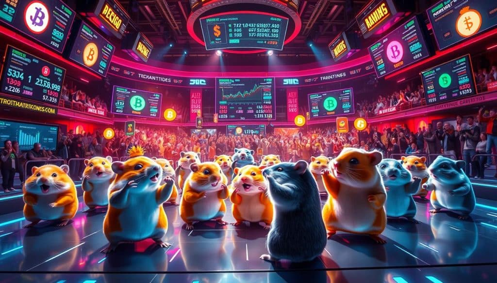 Real-money trading in Hamster Kombat