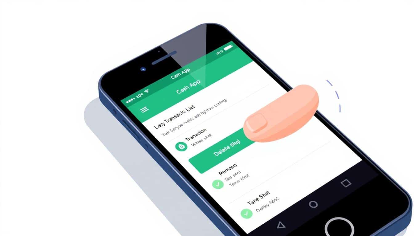 how to delete cashapp transactions