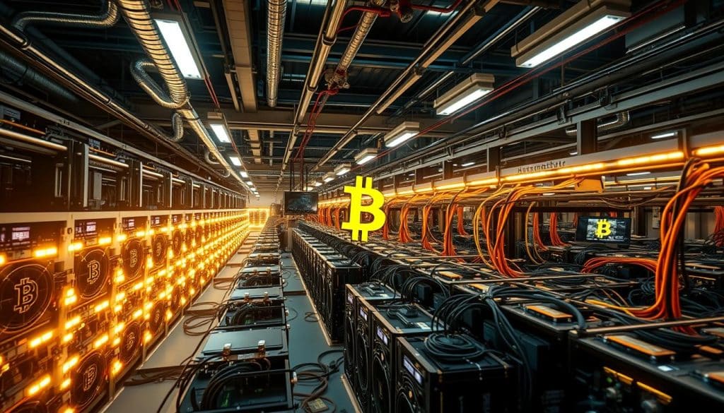 Bitcoin mining operations