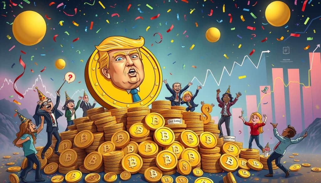 donald trump crypto humor