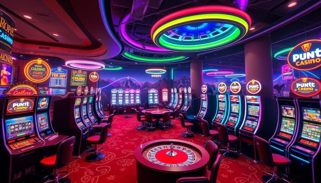 exciting gaming at Punt Casino