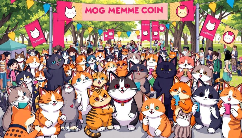 mog meme coin community outreach and social media engagement