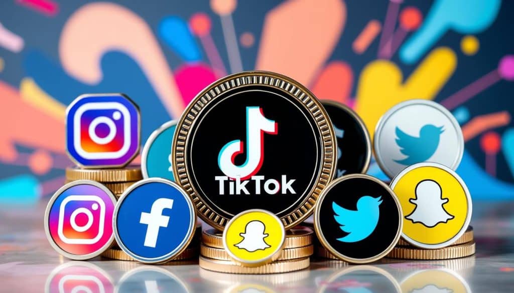 social media coins comparison