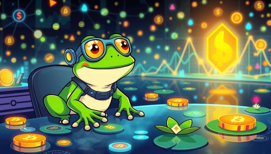 Frog-themed crypto