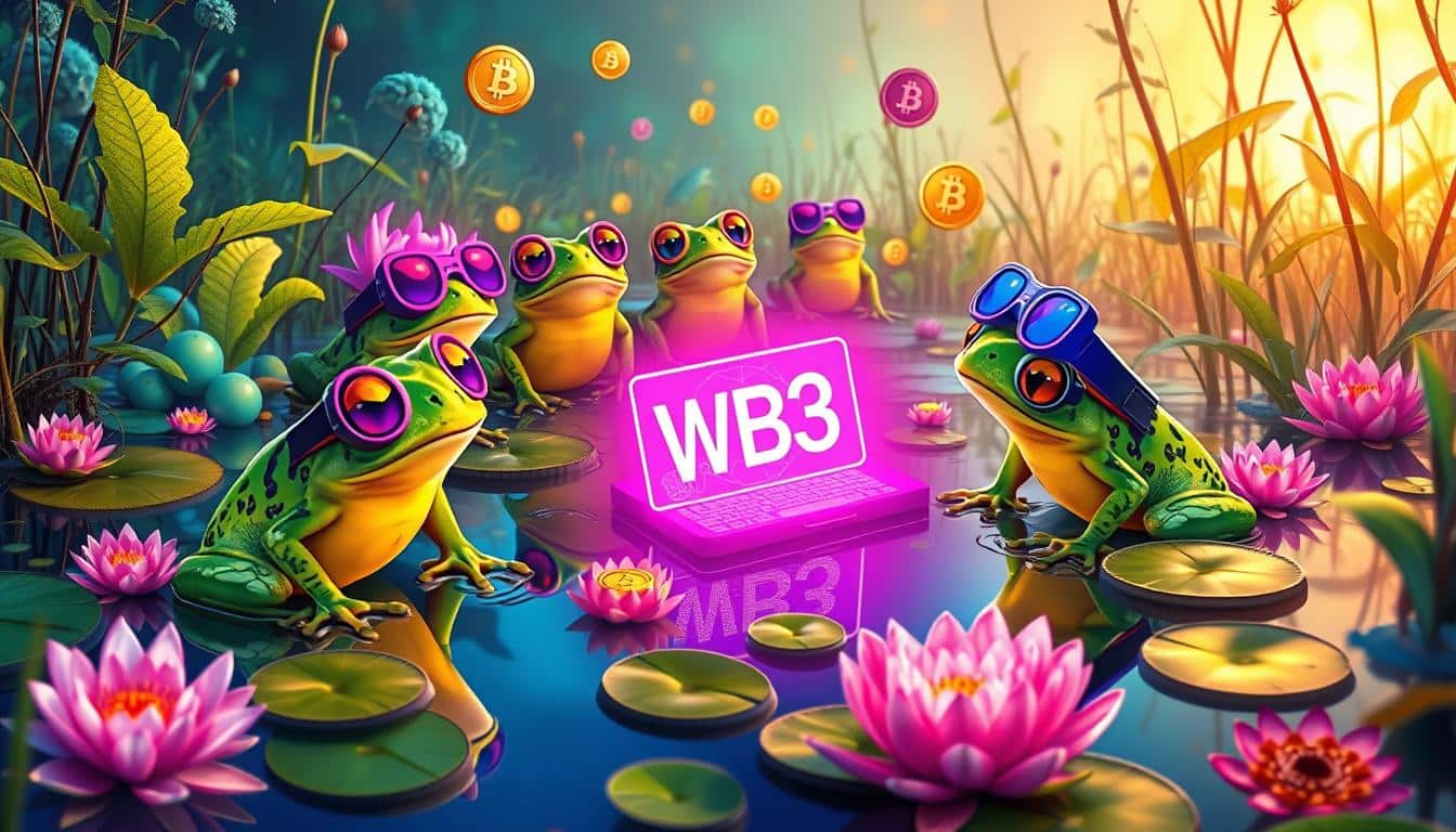 Frog-themed crypto innovations