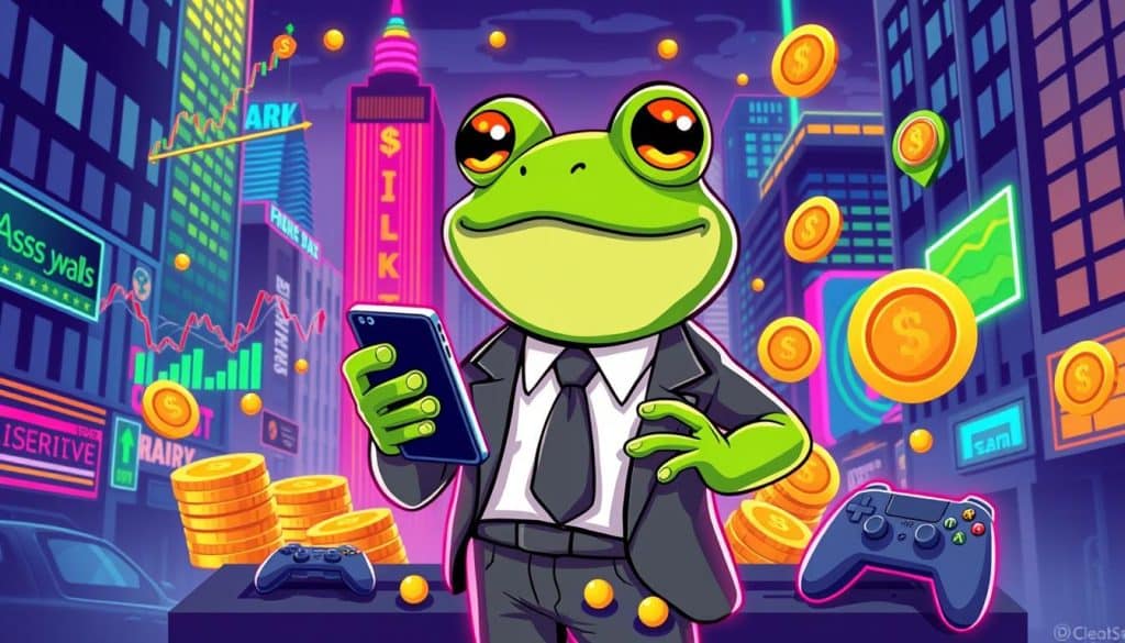 Wall Street Pepe Gamification