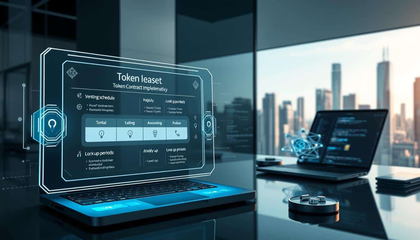 how to build token vesting contracts