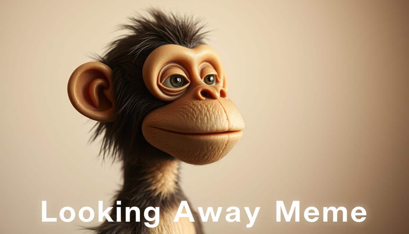looking away meme